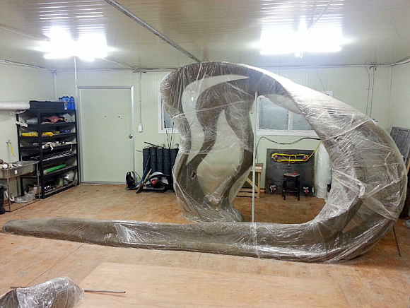 원형(흙 또는 스티로풀 작업)