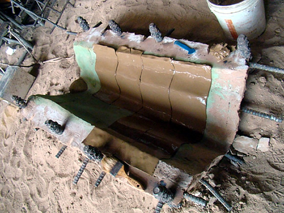 쇳물 두께 작업